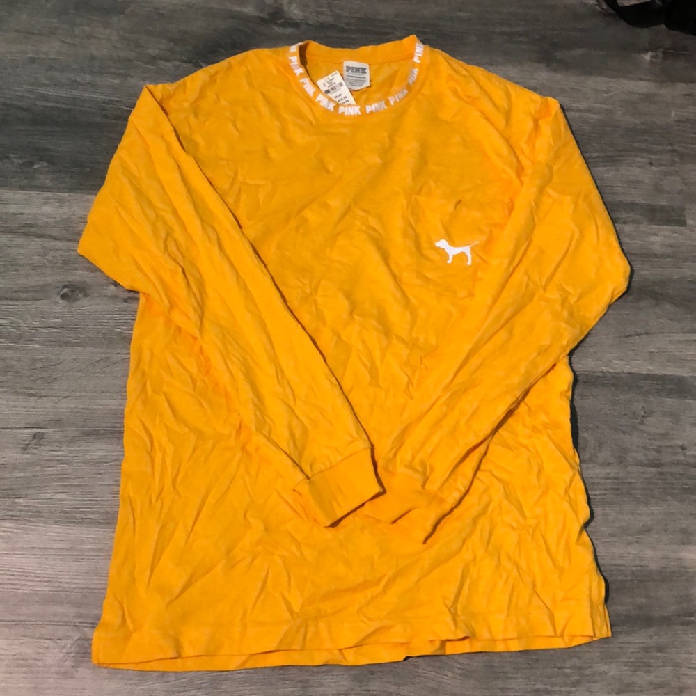 Yellow long sleeve shirt from Pink